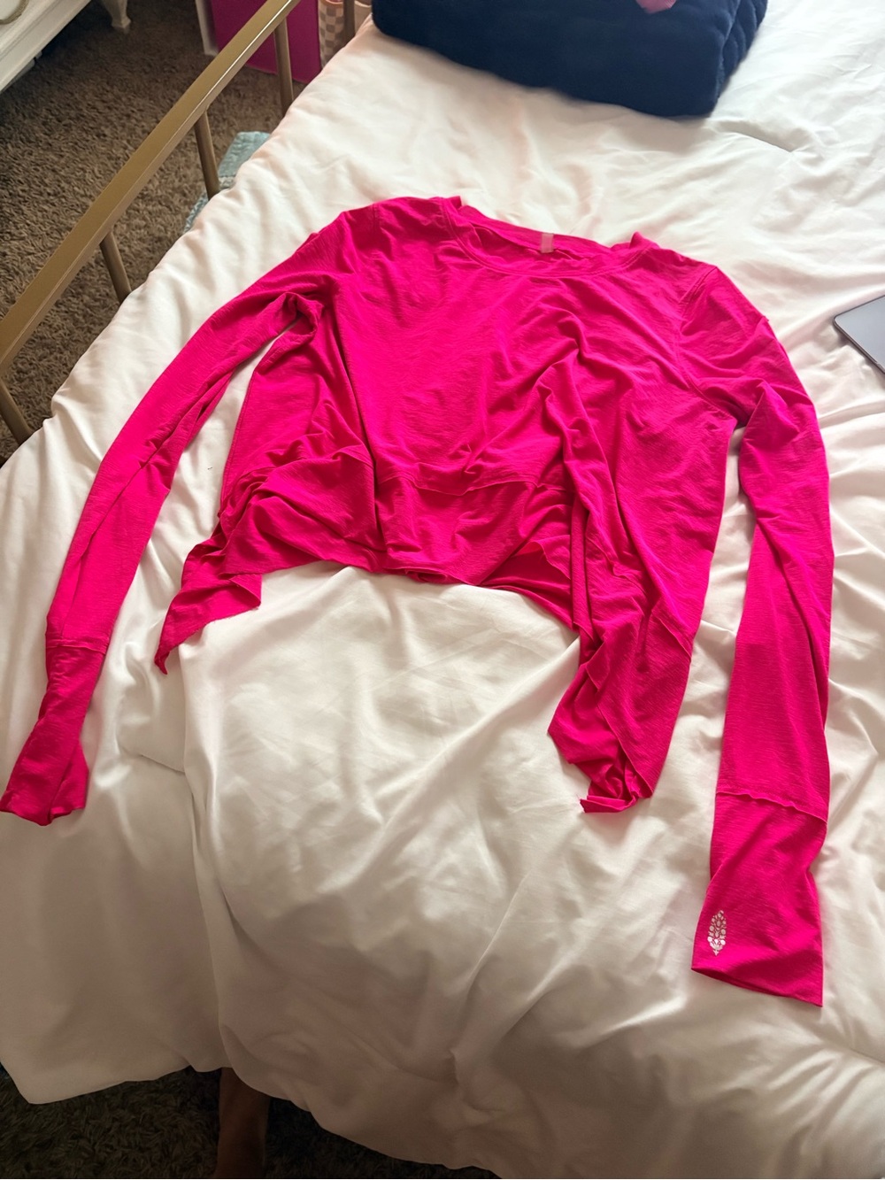 FP Movement by Free People Fuchsia Pink Long Sleeve Top